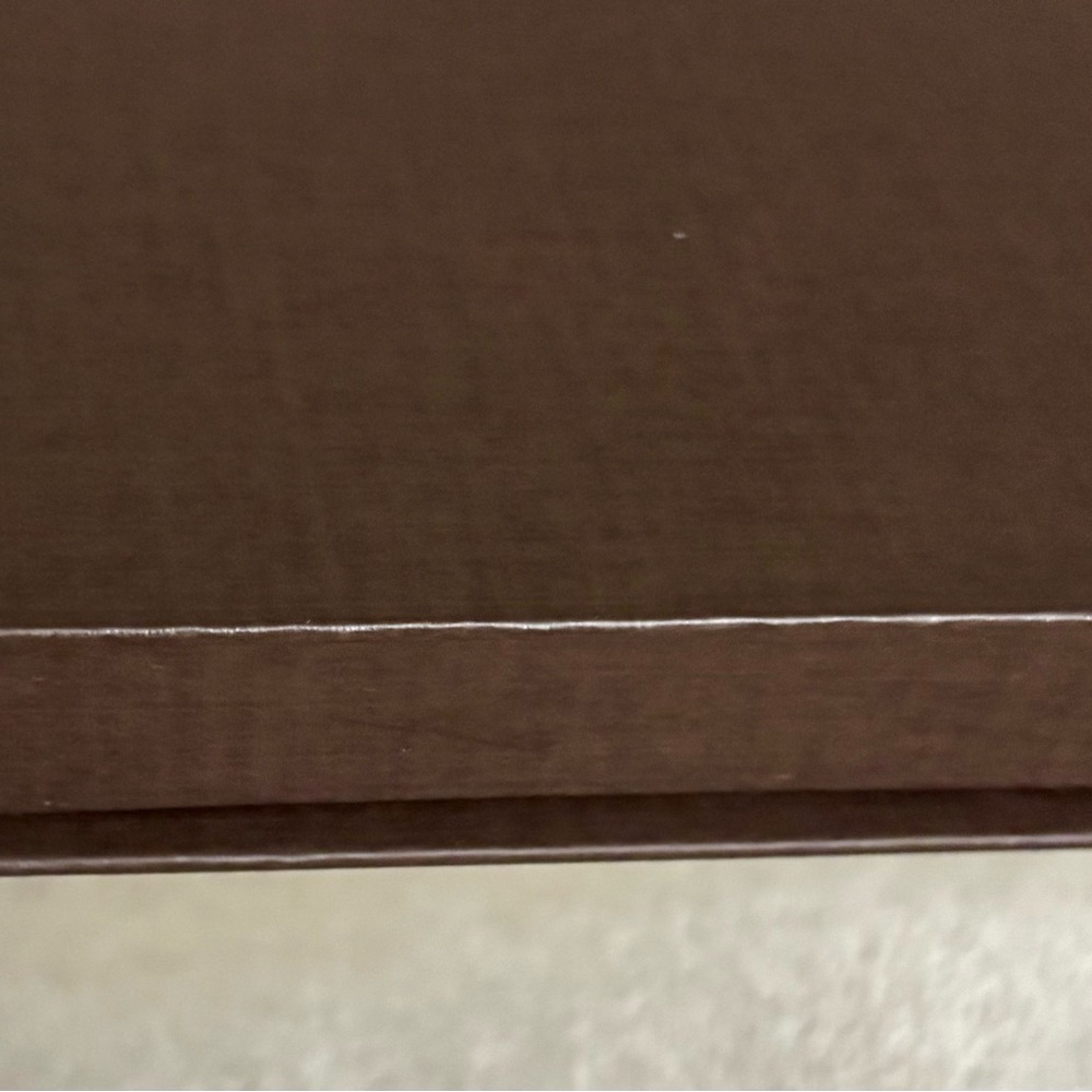 Authentic Vintage Louis Vuitton Brown Receipt or Gift Card Box! - Picture 10 of 14